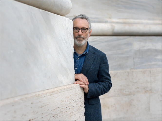 L’écrivain et éditeur Martin Rueff, à Rome, en janvier 2024.