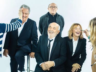 Leur complicité n’a pas pris une ride… Même en coulisse, impossible de garder son sérieux !