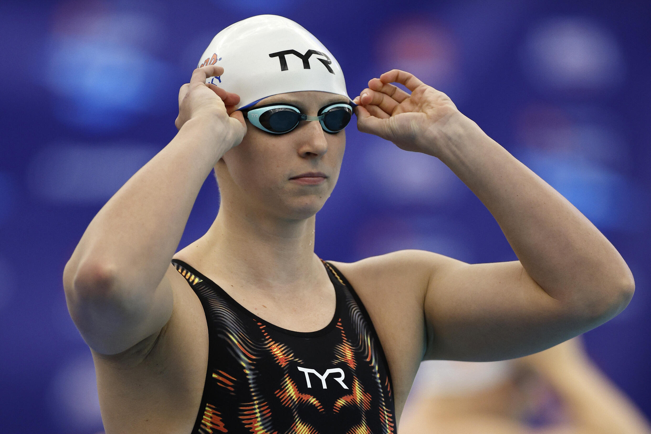 Katie Ledecky à Greensboro le 2 décembre 2023
