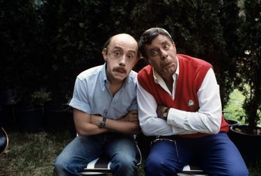 Dans «Retenez-moi… ou je fais un malheur! » (1984), de Michel Gérard, il partage l’affiche avec le génie du burlesque Jerry Lewis.