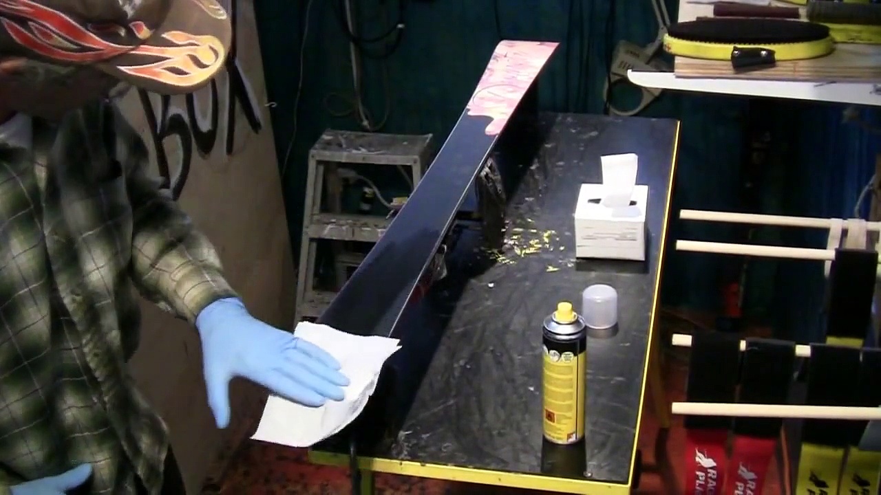 Vimeo How To, New Ski Tuning & Base Preparation Part 1