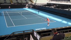 Vimeo Tennis stars begin their preparations ahead of Australian Open